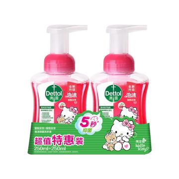 滴露 泡沫洗手液樱桃芬芳 KT版 250ml×2瓶 3110265