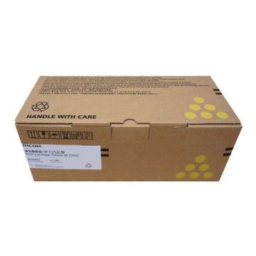 RICOH/理光 黄色标准墨粉盒，SP 适用C252DN/C252SF 打印4000页 C252C型（407564）