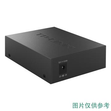 TP-LINK/普联 千兆单模单纤光纤收发器 光电转换器一光四电SC单芯 3公里 FC311A-3+FC314B-3