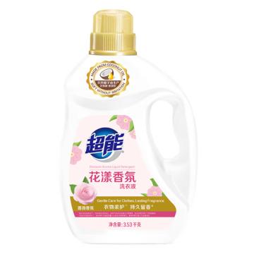超能 洗衣液 花漾香氛3.53kg