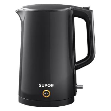 苏泊尔 电水壶颜色深空灰，重1.36kg，容量1.7L，电压220V~50Hz SW-17S15A
