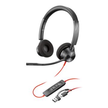 缤特力 双耳头戴式耳机 C3320M USB-C/A 双接口