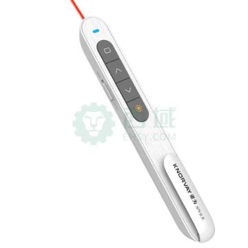 诺为 智能充电激光笔PPT翻页笔 100米遥控 360°全向控制 N76 红光 白色