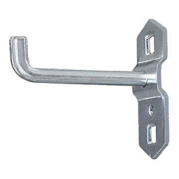 功成狮 单直钩，适用孔距10*10mm，孔边距28mm，孔中心间距38mm的挂板100mm GHWT0020