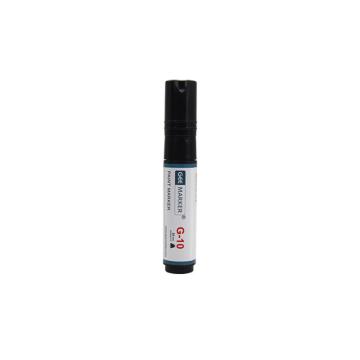 GEEMARKER 宽头油漆笔底涂笔地面墙面书写涂鸦彩绘油漆笔-10mm G-10黑色