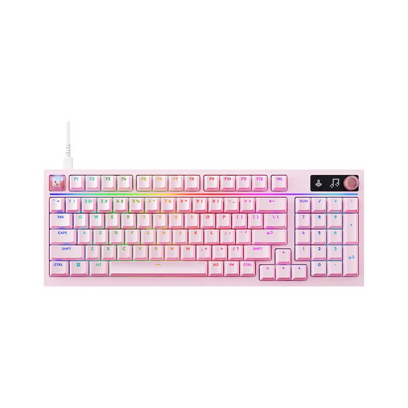 Logitech/罗技 罗技闪逸龙 G316 X 8K客制化游戏键盘 G316 X粉色
