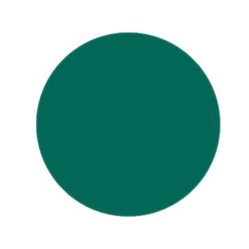 西玛 印章垫圆形绿色（50个/盒） 6884