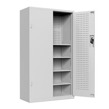 锴源 通门带网工具柜1800×1000×500mm KY-G002,白色