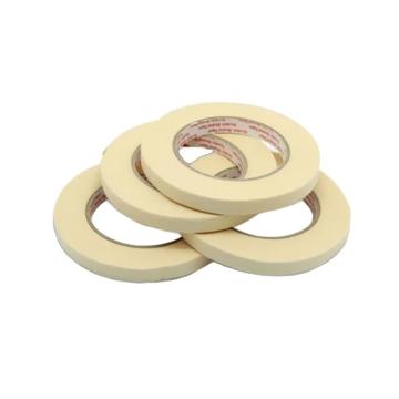 3M 单面美纹纸高温遮蔽胶带浅白黄色 宽度13mm 长度50m 2142-13mm
