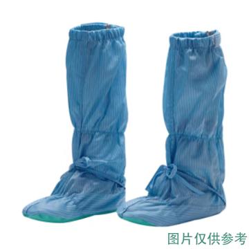 HYJJ 防静电洁净鞋软底长筒 耐受121℃高温灭菌 H3514 浅蓝L
