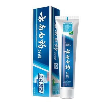 云南白药 牙膏益优清新 清新晨露150g
