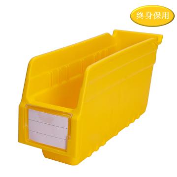 Raxwell 精益物料盒TK3115，外尺寸规格D×W×H(mm):300×100×150，全新料，黄色(标签牌1+标签纸1) RHSS4555
