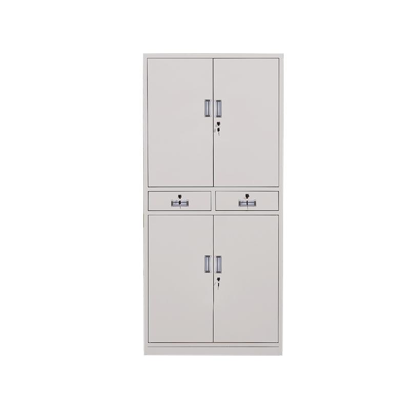 企诺 办公文件柜特厚铁二斗柜850*390*1800mm厚度0..9mm QNGa15A1-08PA