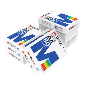 MG 蓝晨光复印纸打印纸A4-80g-500张/包-5包/箱 APYVQ 961