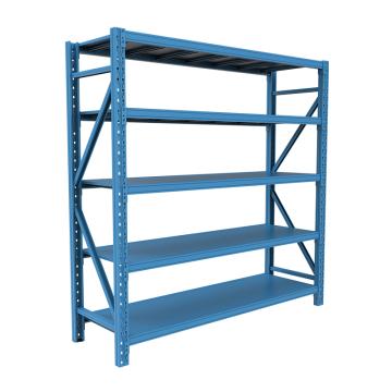 锴源 层板货架，五层，尺寸:1500×500×2000，承重300kg/层，蓝色(不含安装) KY062