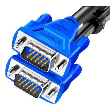 山泽 VGA线高清视频转接线 3+6铜芯1.5米 VM-1015