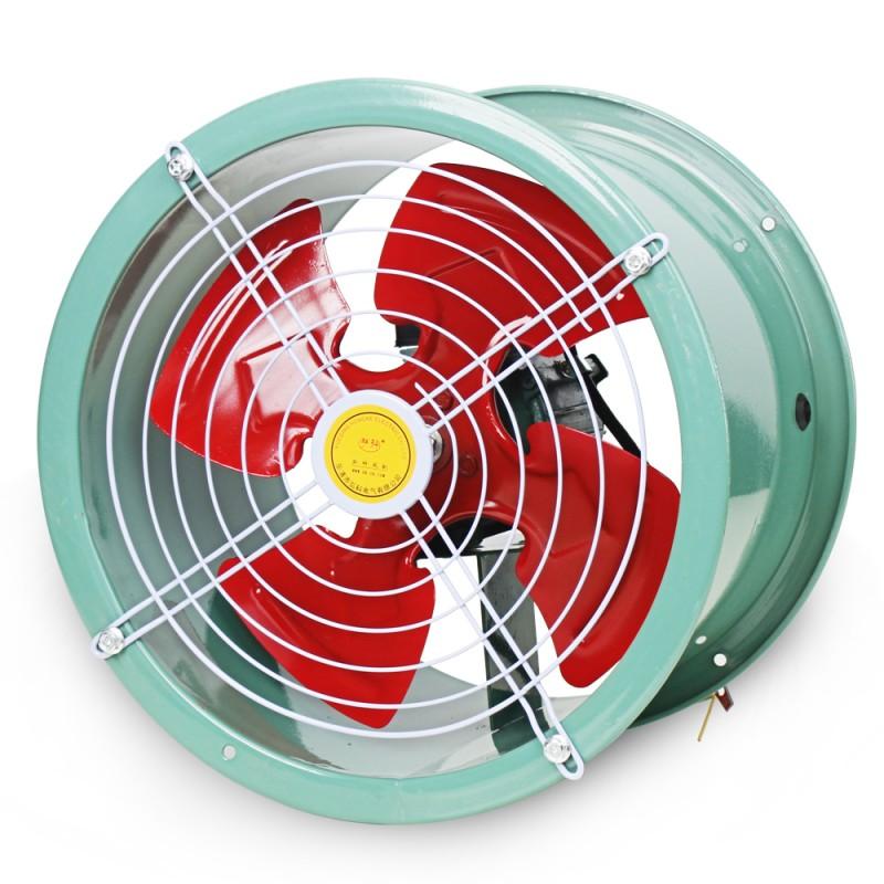 弘科 节能低噪声轴流通风机/3000W/单面网/管道式/木箱 SF7-4/380V