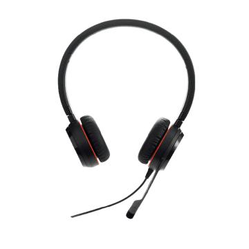Jabra/捷波朗 USB 双耳耳机电话客服耳麦降噪可调节音量大小 连电脑 EVOLVE 30 II STEREO