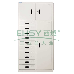 中阳 十斗三门柜880长*400宽*1810高 0.7mm厚度 乳白色 EU-803