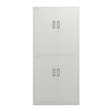 中阳 双节开门柜900宽*450深*1840高 0.7mm厚度 灰白色 CAB-K9-K9-
