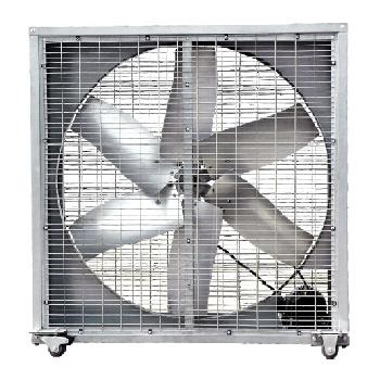德通 方形负压轴流风机(加前后网不带百叶，可移动） GLFC-5.6#/0.45KW 380V/50Hz
