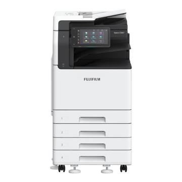 FUJIFILM A3+ 彩色激光 双面三合一，一年保市区安装 Apeos C3067 CPS 输稿器+四纸盒