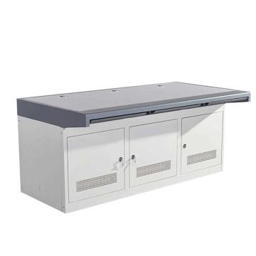 Raxwell 监控操作台三联，尺寸:长1710×深900×高750mm，灰白色，不含安装 RHTO1003