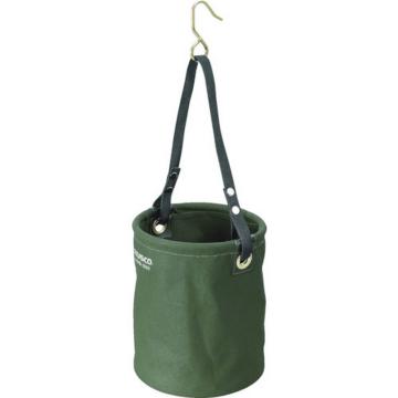 TRUSCO 电工桶Φ270×300 橄榄绿【海外现货】 TADB270NOD