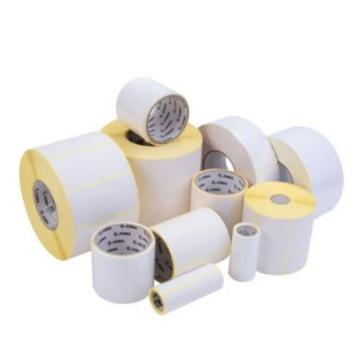 ZEBRA/斑马 热敏不干胶标签纸16卷起订 02D102102400K 102mm*102mm*400pcs（带撕裂线）
