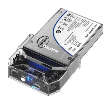 Maiwo U.2固态硬盘盒底座Type-C笔记本PCIe NVMe SSD固态硬盘外置盒子 K108U.2