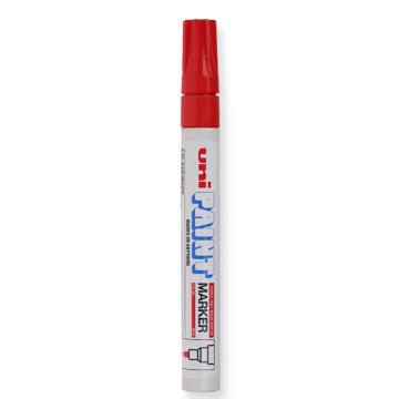 UNI 三菱记号笔油漆笔2.2-2.8mm（红色）粗头 PX-20红