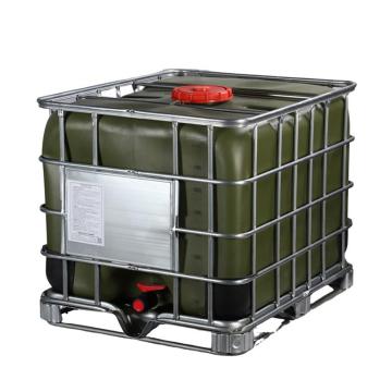 功成狮 吨桶 绿色800L，进料口225，出料口50mm，尺寸:1200×1000×960mm GHSS0446