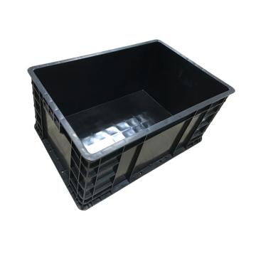 百盈塑料 PP防静电周转箱，外尺寸:600×400×280mm BY032