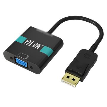 创乘 DP转VGA转换器黑色 CT083B