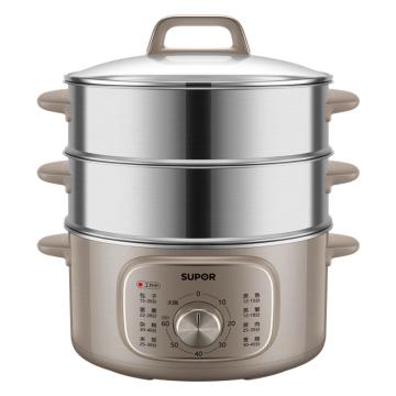 苏泊尔 电蒸锅颜色钛金，重3.3kg，容量13L，电压220V~50Hz ZN26YK85
