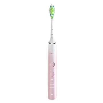 PHILIPS/飞利浦 电动牙刷 智能声波震动电动牙刷 钻石系列升级版渐变粉 HX9911/68