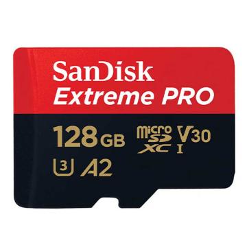 SanDisk/闪迪 存储卡U3 C10 A2 V30 4K 至尊超极速移动版 读速200MB/s 写速90MB/s QXCY/128G