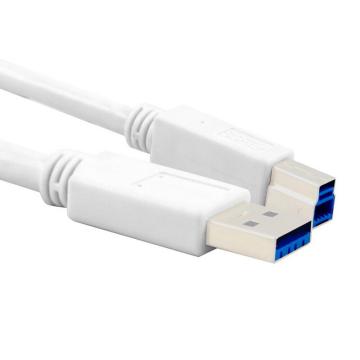 酷比客 USB3.0打印线/USB/AM-BM/白色/1M LCCPUSB3AMBMWH-1M