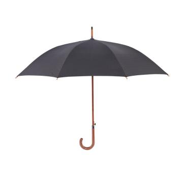 天堂伞 双人晴雨伞长柄加固加大半自动直柄伞木柄双人伞 17503E纵横