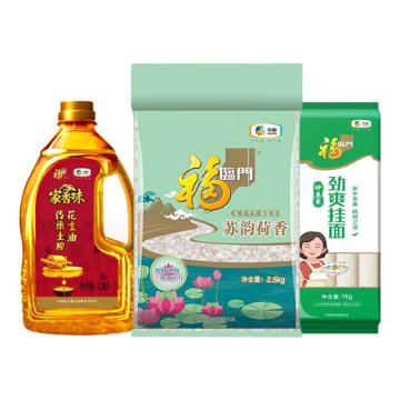 福临门 节庆组合中粮出品（一件代发） 2022SJ-米面油套餐1.8L+3.5kg