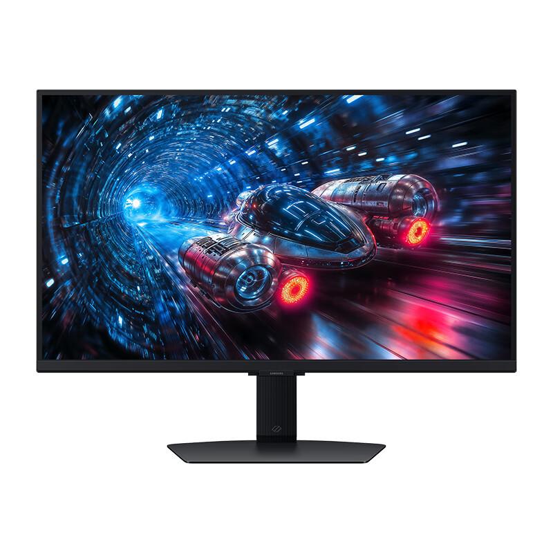 SAMSUNG/三星 电脑显示器/27英寸/直面屏/4K分辨率/360Hz刷新率/HDMI+DP/旋转升降底座 S27FG706EC
