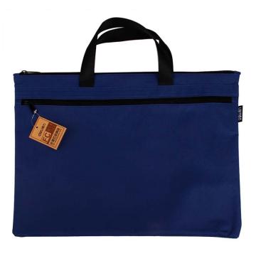 deli/得力 帆布手提袋文件袋/档案袋/公文包A4 5840 蓝色（大包装）