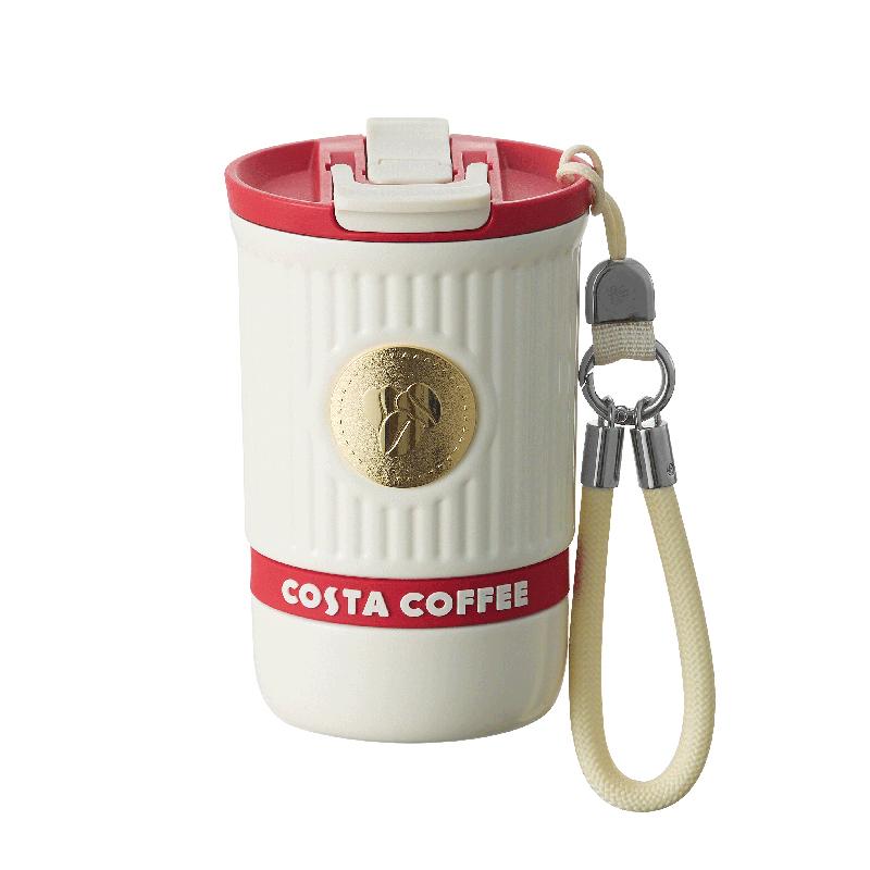 COSTA 轻享双饮咖啡杯420ML/内316外304 JTL-2001K-H