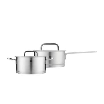 双立人 锅具套装浅烧锅20cm+单柄炖锅16cm ZW-C128