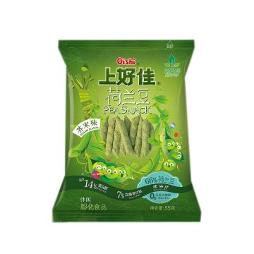 Oishi 休闲零食 荷兰豆，95g*12袋 芥末味