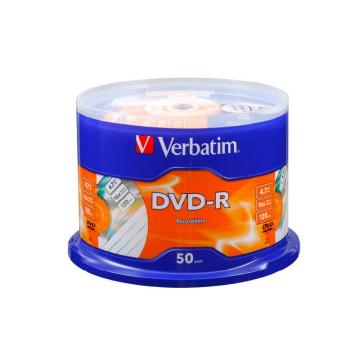 威宝 空白光盘 雾银龙DVD-R 4.7G 16X 50片桶装 63506