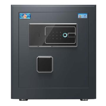 HP 保险柜加厚钢板灵峰系列单门 BGX-D1-42K7 42cm指纹密码 砂纹灰