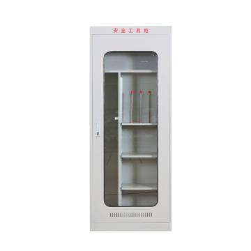 Raxwell 电力安全工具柜，宽深高(mm):800×450×2000mm，带手套存放支架 RHST1005