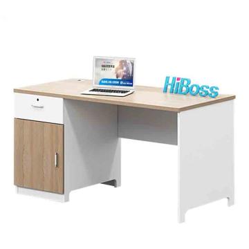 HiBoss 办公家具职员桌板式桌子单人办公桌1200*600*750mm GJSP-70