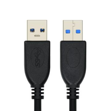 酷比客 USB3.0转接线/USB/AM-AM/黑色/1M LCCPUSB3AMBK-1M